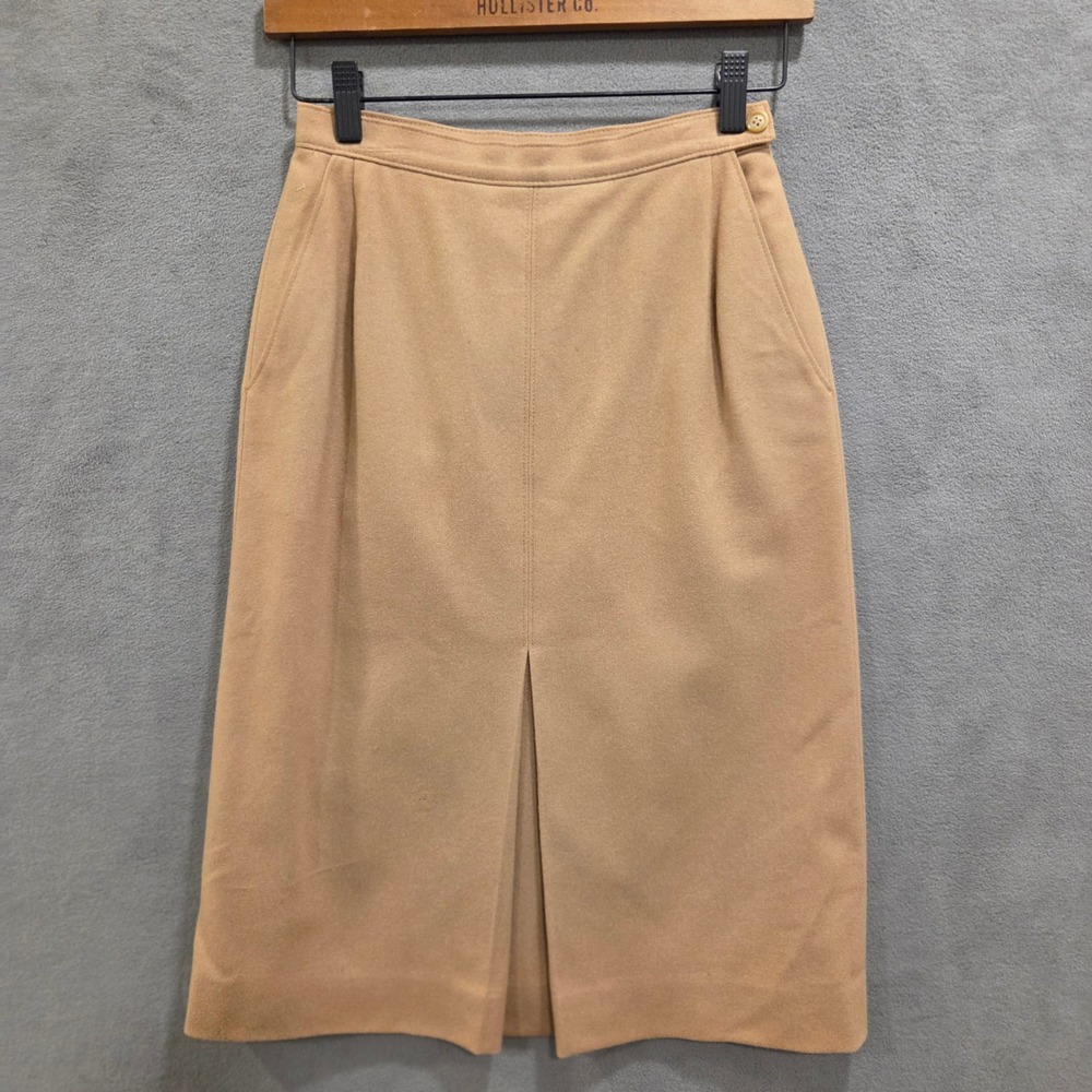 Pendleton Wool Pencil Skirt Women Size 6P USA‎ Office Sustainable Old Money